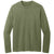 District Men's Olive Drab Green Wash Long Sleeve Tee