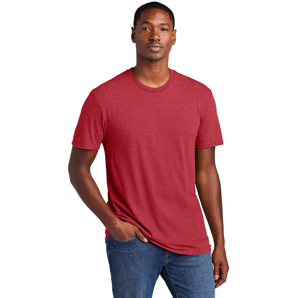 District Men's Heathered Red Very Important Tee