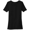 District Women's Black V.I.T. Rib Scoop Neck Tee