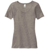 District Women's Grey Frost V.I.T. Rib Scoop Neck Tee