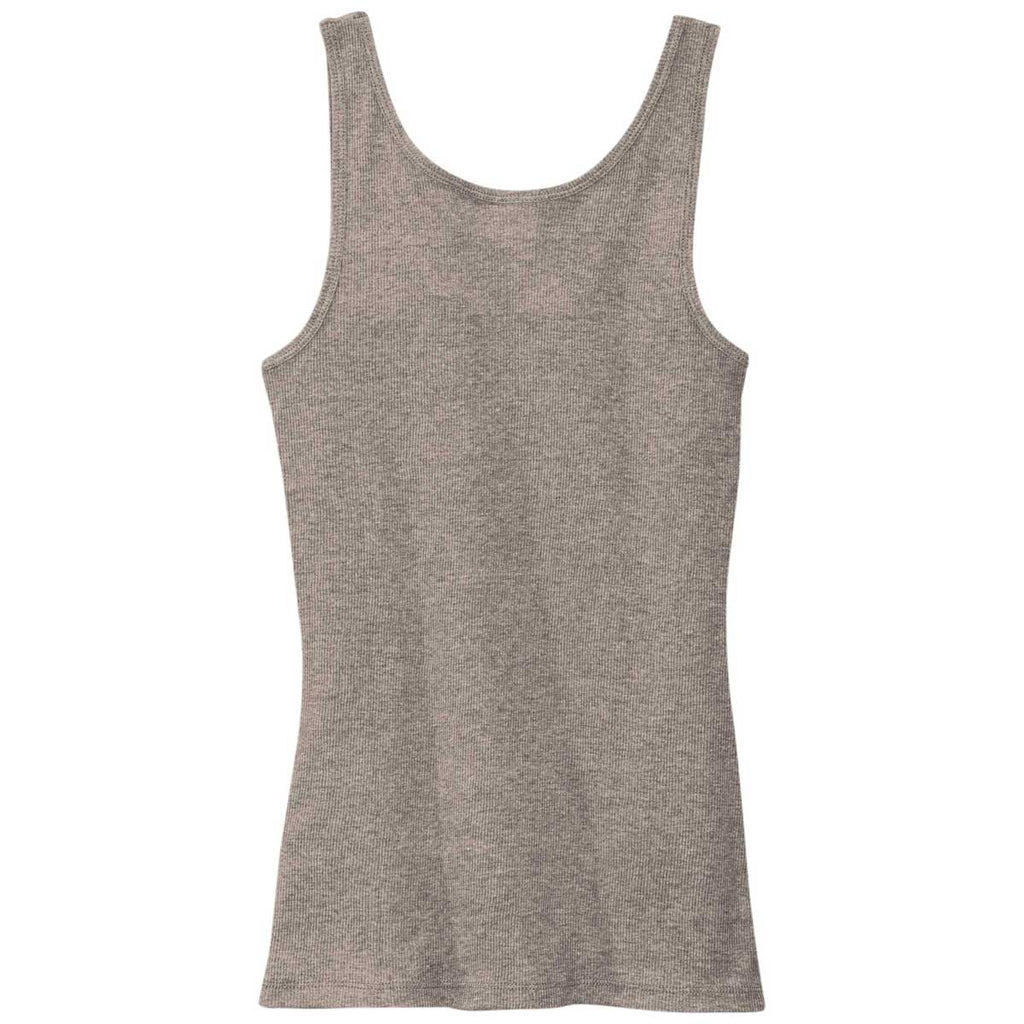 District Women's Grey Frost V.I.T. Rib Tank