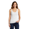 District Women's White V.I.T. Rib Tank