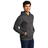 District Men's Heathered Charcoal V.I.T. Fleece Hoodie