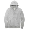 District Men's Light Heather Grey V.I.T. Fleece Full-Zip Hoodie