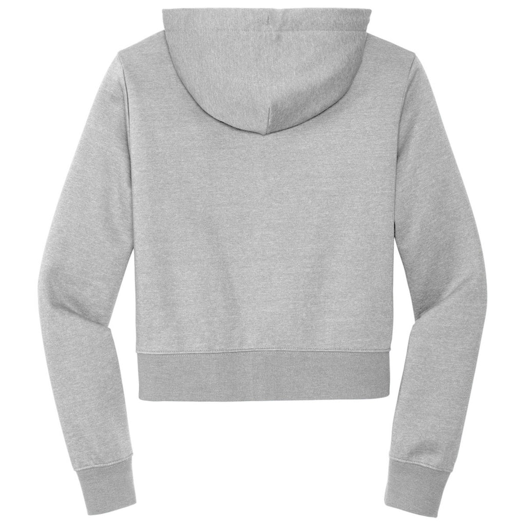 District Women's Light Heather Grey V.I.T. Fleece Full Zip