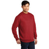 District Men's Classic Red V.I.T. Fleece Crew