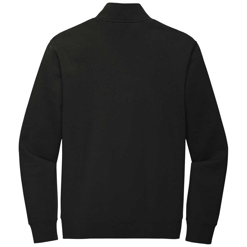 District Men's Black V.I.T. Fleece Quarter Zip