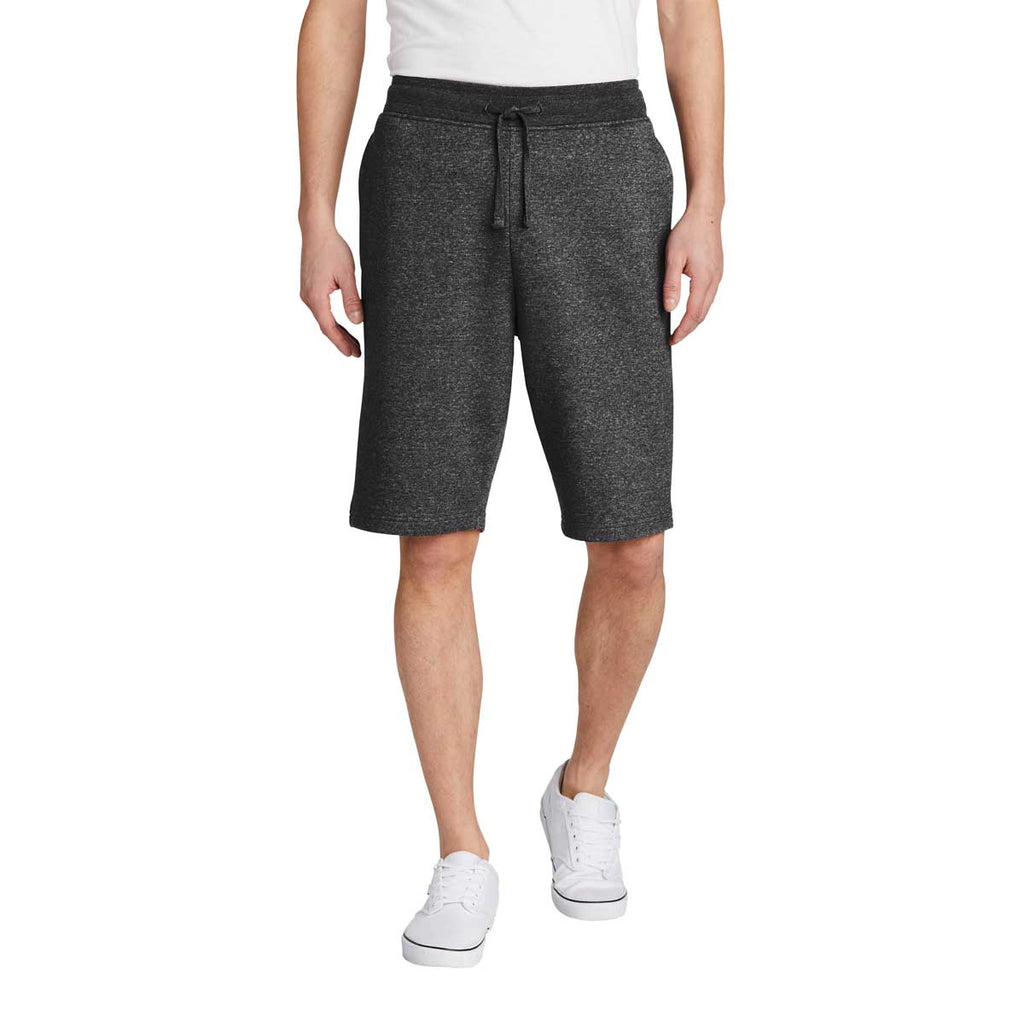 District Men's Heathered Charcoal V.I.T. Fleece Short