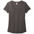 District Women's Heathered Charcoal Flex Scoop Neck Tee