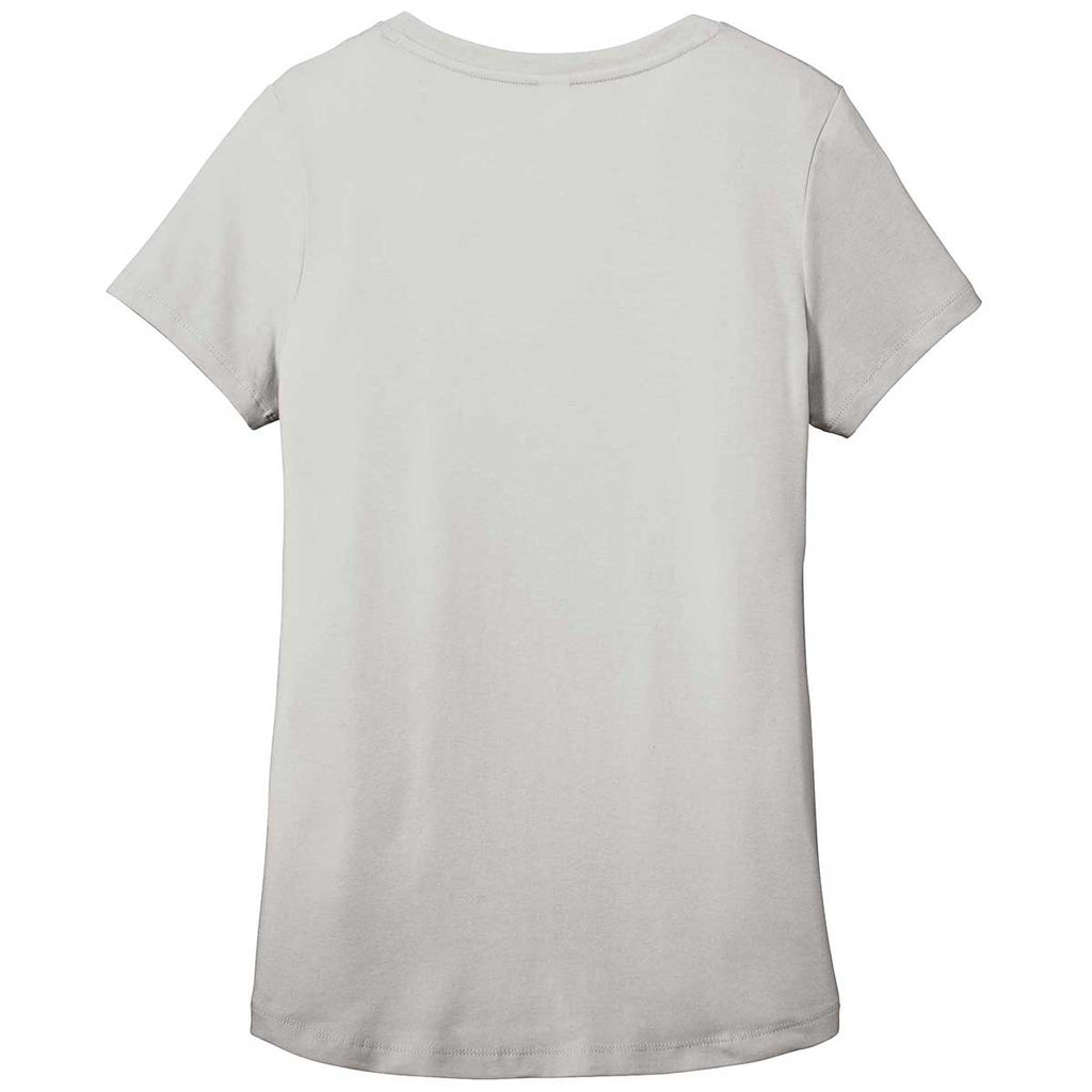 District Women's Silver Mist Flex Scoop Neck Tee