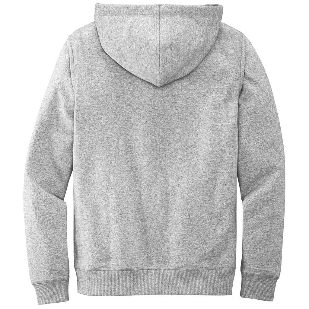 District Men's Light Heather Grey Re-Fleece Hoodie