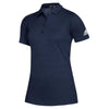 adidas Women's Collegiate Navy Melange/White Game Mode Polo