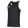 adidas Men's Black/White Team 19 Singlet Tank