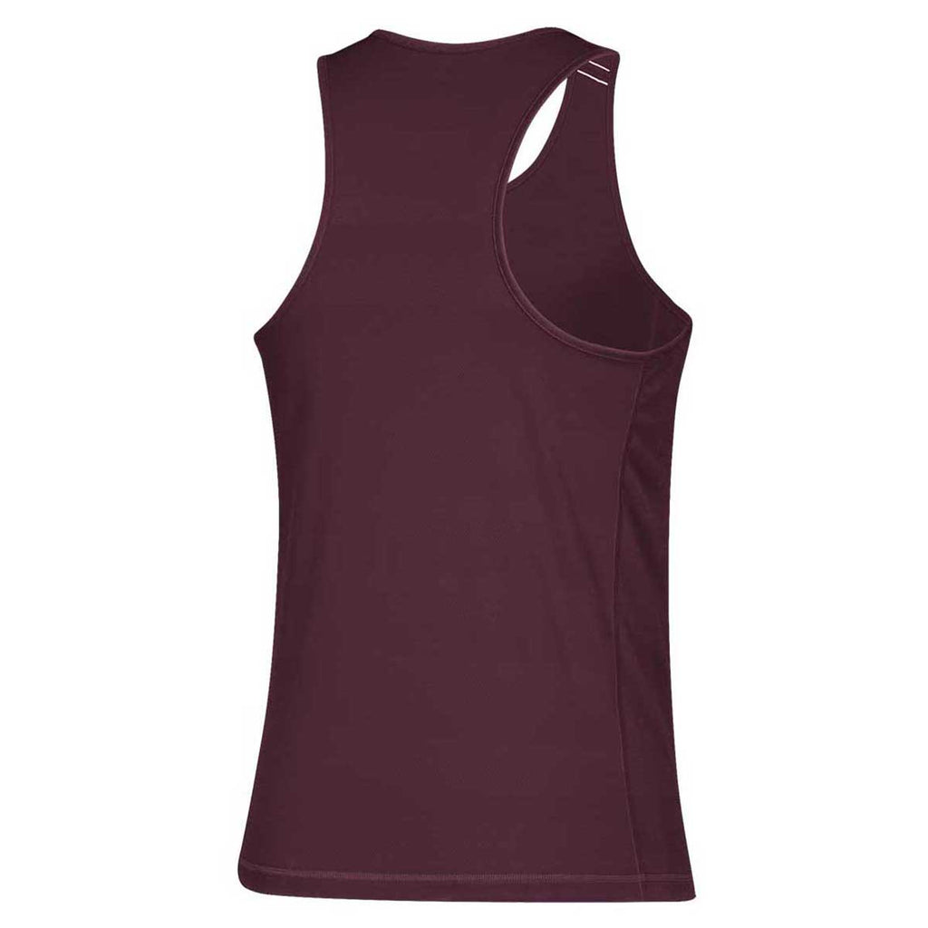 adidas Men's Maroon/White Team 19 Singlet Tank