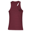 adidas Men's Collegiate Burgundy/White Team 19 Singlet Tank