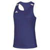 adidas Women's Collegiate Purple/White Team 19 Singlet Tank