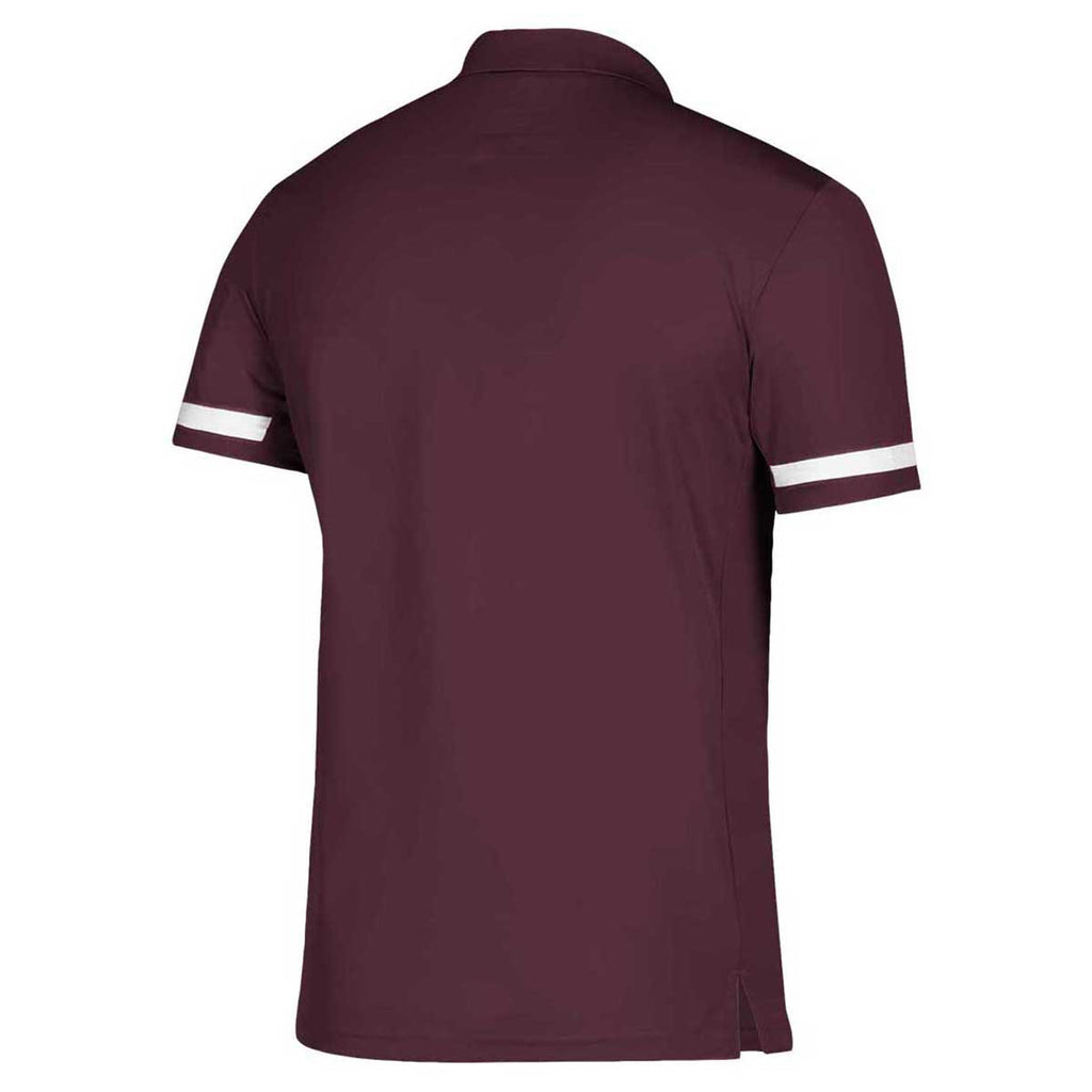 adidas Men's Maroon/White Team 19 Polo