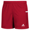 adidas Women's Power Red/White Team 19 Knit Shorts