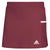 adidas Women's Collegiate Burgundy/White Team 19 Skort