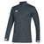 adidas Men's Grey/White Team 19 Long Sleeve Quarter Zip