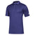 adidas Men's Collegiate Purple Melange/White Game Mode Polo