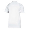 adidas Men's White/Grey Five Game Mode Full Button Polo