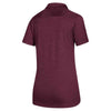 adidas Women's Maroon Melange/White Game Mode Polo