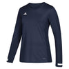 adidas Women's Team Navy/White Team 19 Long Sleeve Jersey