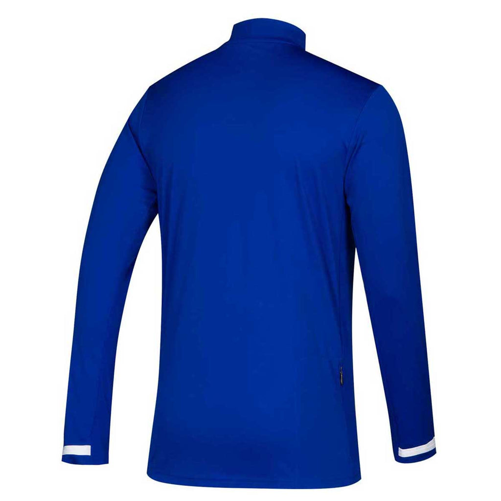 adidas Men's Team Royal/White Team 19 Long Sleeve Quarter Zip