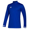 adidas Men's Team Royal/White Team 19 Long Sleeve Quarter Zip