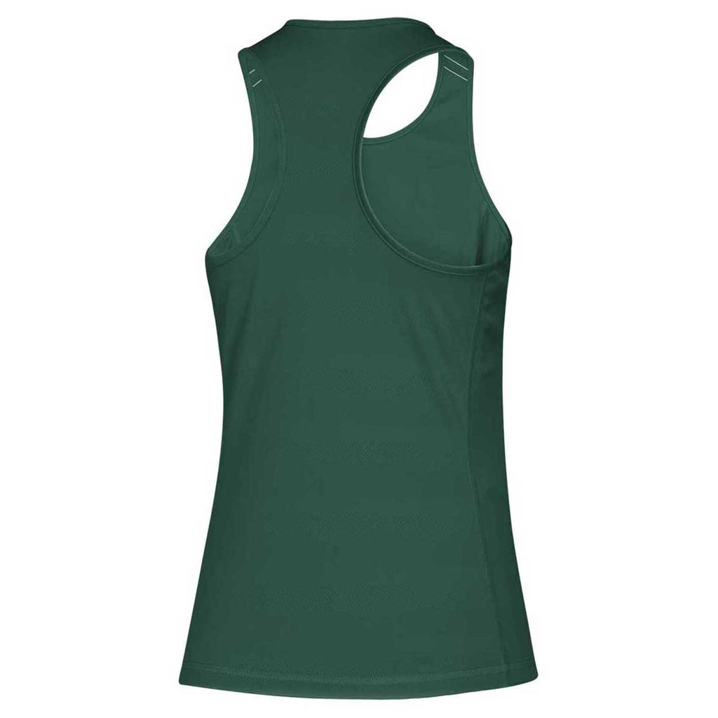 adidas Women's Team Dark Green/White Team 19 Singlet Tank