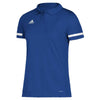 adidas Women's Team Royal/White Team 19 Polo