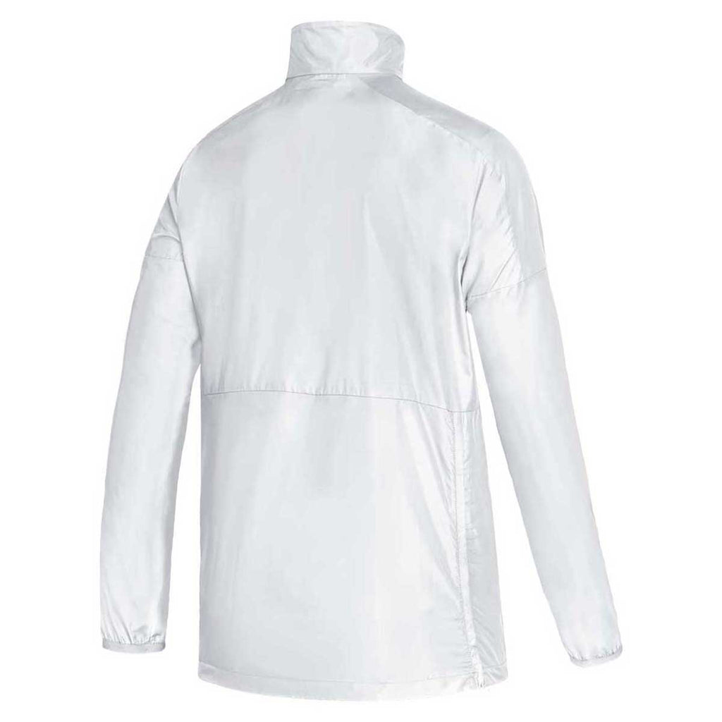 adidas Women's White/Grey Five Game Mode Long Sleeve Quarter Zip