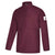 adidas Men's Maroon/White Game Mode Long Sleeve Quarter Zip