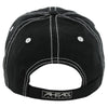 AHEAD Dark Black/White Pigment Dyed Contrast Mesh Cap