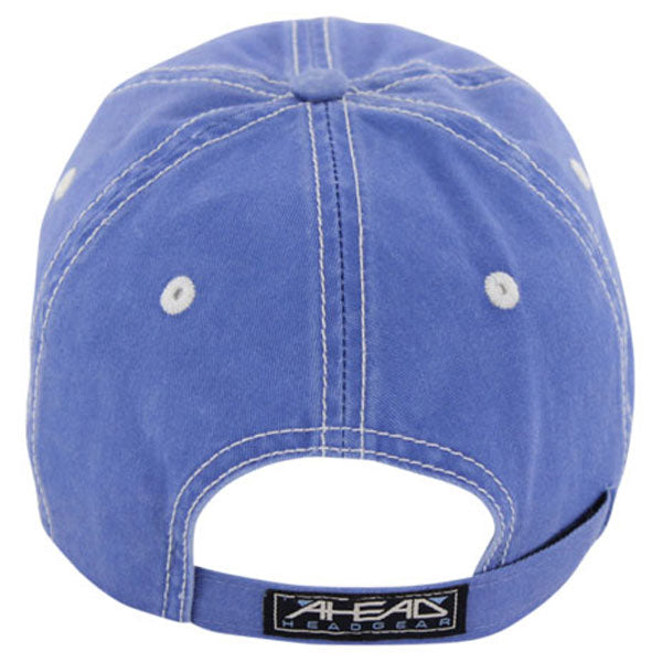 AHEAD Periwinkle/White Pigment Dyed Contrast Mesh Cap