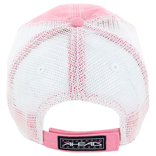 AHEAD Bubblegum/White Pigment Dyed Mesh Cap