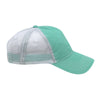 AHEAD Mint/White Pigment Dyed Mesh Cap