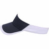 AHEAD Textured Navy/White Poly Golf Visor