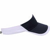 AHEAD Textured Navy/White Poly Golf Visor