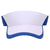 AHEAD Textured White/Cobalt Poly Golf Visor