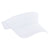 AHEAD White Textured Poly Golf Visor