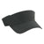 AHEAD Graphite Textured Poly Golf Visor