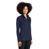 Eddie Bauer Women's River Blue Smooth Fleece Base Layer Full-Zip