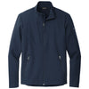 Eddie Bauer Men's River Blue Navy Stretch Soft Shell Jacket