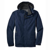 Eddie Bauer Men's River Blue/Grey Steel Rain Jacket