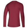 adidas Men's Collegiate Burgundy Creator Long Sleeve Tee