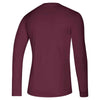 adidas Men's Maroon Creator Long Sleeve Tee