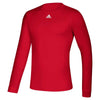 adidas Men's Power Red Creator Long Sleeve Tee