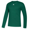 adidas Men's Dark Green Amplifier Long Sleeve Tee